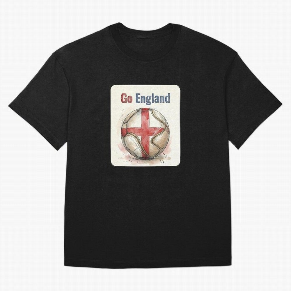 Go England Soccer Ball Flag | English Football Fan Graphic Tee Classic T-Shirt Unlock the FIFA World Cup 2026 Group Stage Journey through Messi, CR7 and Mbappe Highlights, France and Portugal Pride, Game Day Rituals, Football Legends, Country Pride