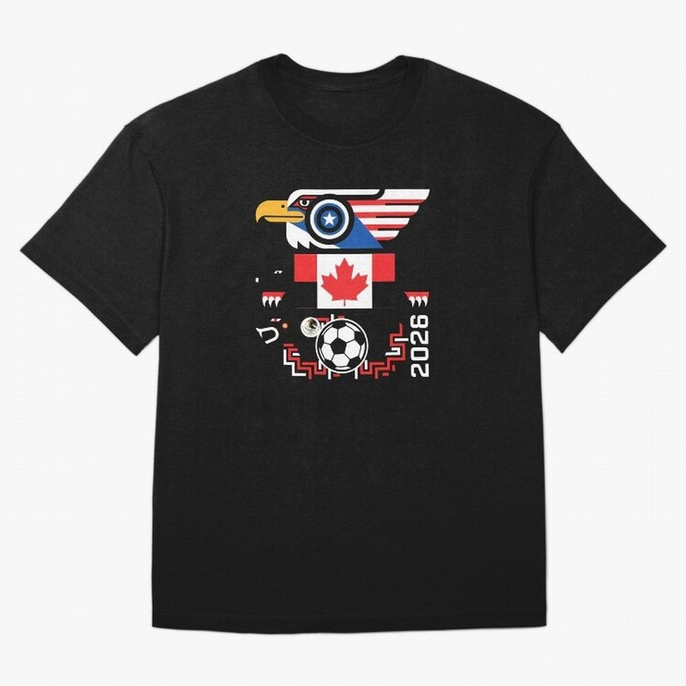 North America Spirit Cup 2026 T-Shirt_82734510 Classic T-Shirt Turn Every Weekend Toward FIFA World Cup 2026 USA Canada Mexico for Fans of Cristiano Ronaldo, Haaland and CR7 and England, Bringing Game Day Rituals, Football Legends, Country Pride