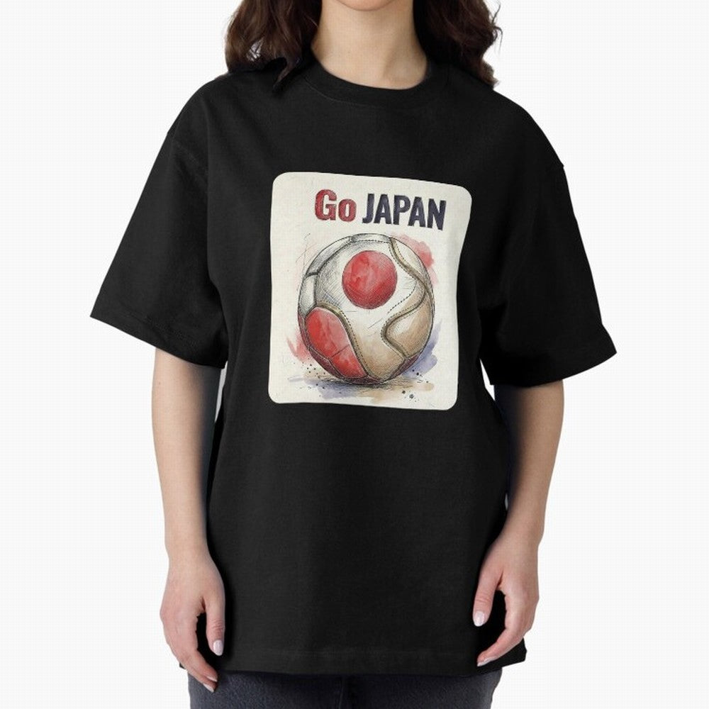 Go Japan Soccer Ball Flag | Japanese Football Fan Graphic Tee Classic T-Shirt Follow FIFA World Cup 2026 Group Stage Spirit, Centered on Netherlands, Messi, CR7 and Mbappe, Supporter Pride, Iconic Celebrations, Legendary Names and Global Match Day