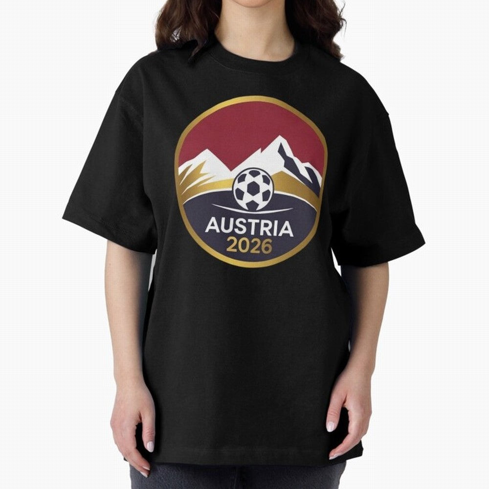Austria 2026 Classic T-Shirt Carry FIFA World Cup 2026 for Fans of Haaland and France and Portugal, Bringing Soccer Culture, Superstar Moments, National Team Dreams and Competitive Fire; Made for Die Hard Supporters, Soccer Lovers, Game Day Photos