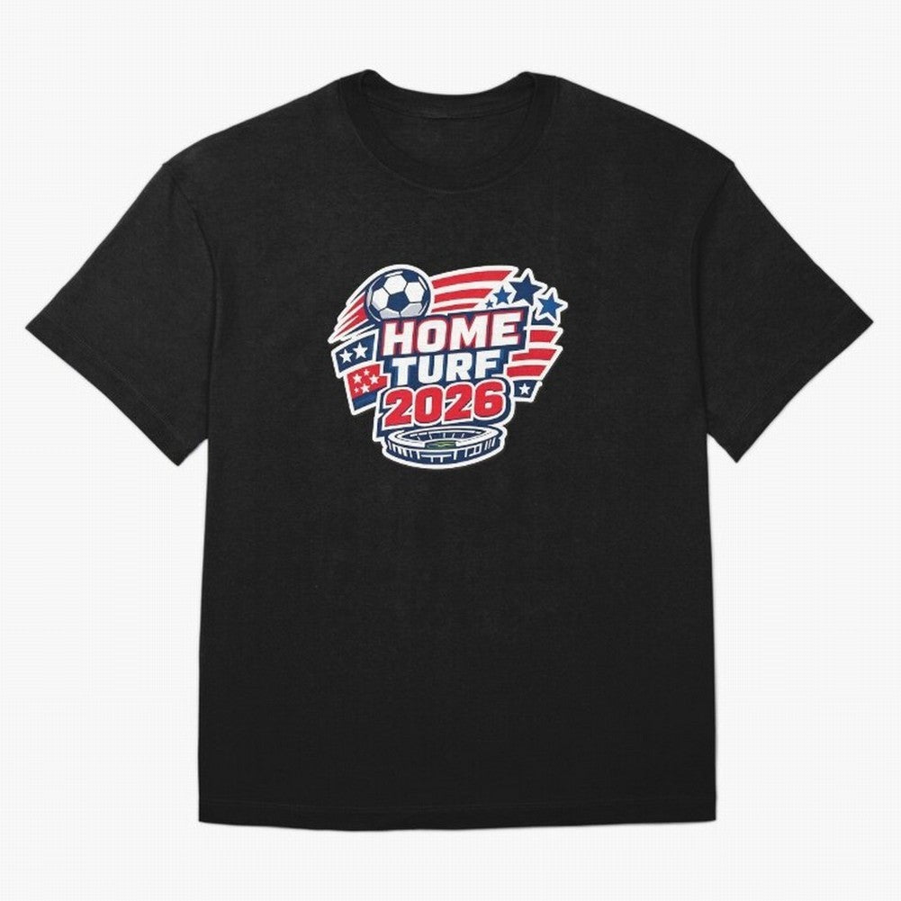 USA FIFA WORLD CUP 2026 ¨C Home Turf Soccer Style Classic T-Shirt Honor Champions and Dreams in FIFA World Cup 2026 USA Canada Mexico Built around Mbappe and Neymar, Germany Energy, Vintage Soccer Flavor, Modern Football Stars, National Flags and