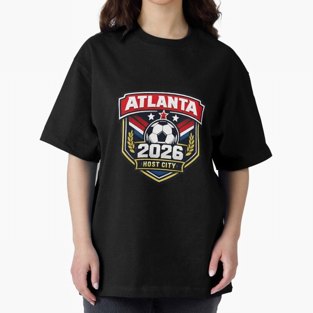 Global Cup 2026 Host City Badge Atlanta Classic T-Shirt Follow the Road to FIFA World Cup 2026 USA Canada Mexico Highlighting Haaland, France Energy, Stadium Memories, Football Loyalty, International Chants and Championship Tradition; Ideal for