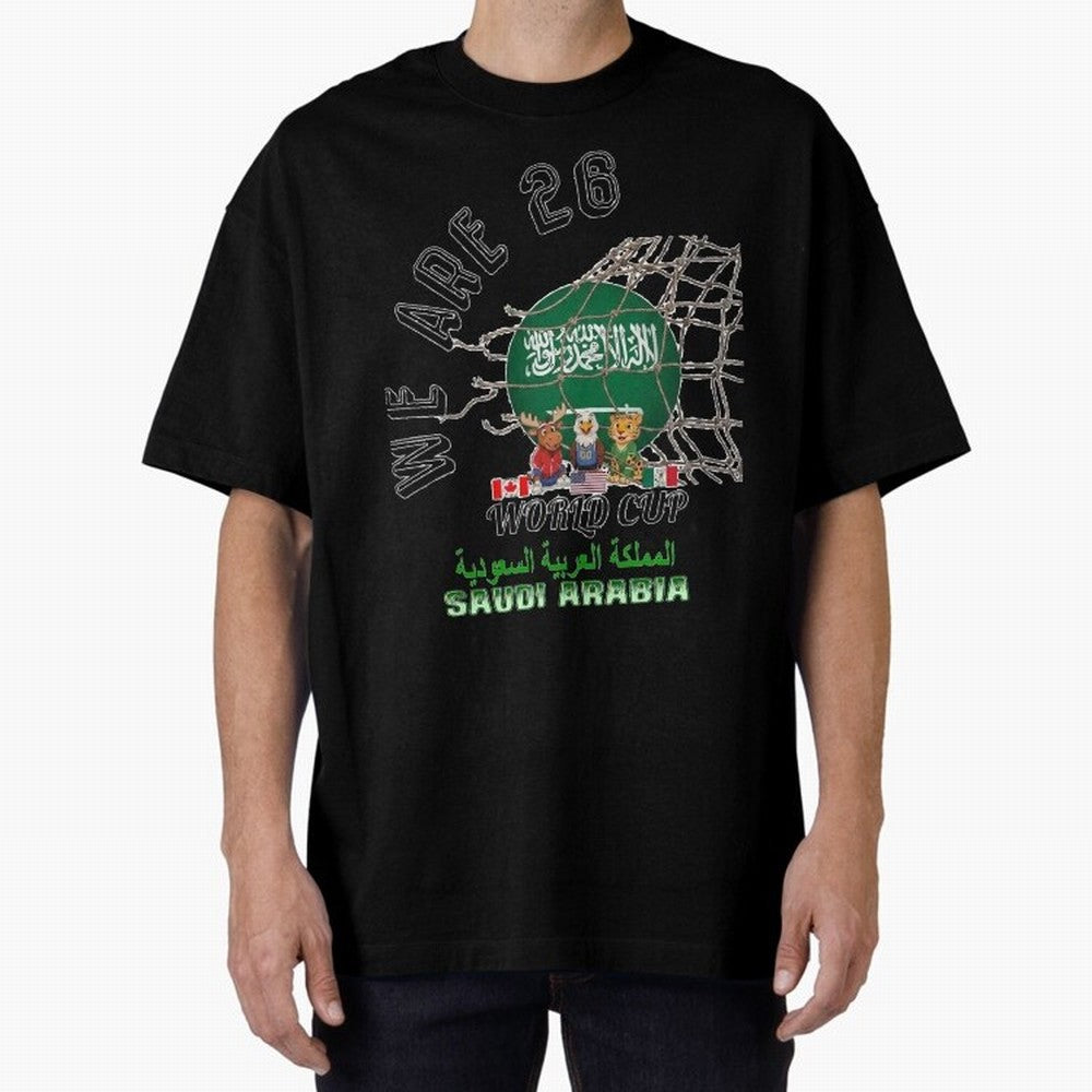 World cup 26 - Saudi Arabia Classic T-Shirt Bring International Match Energy to FIFA World Cup 2026 for Fans of Mbappe and Neymar and Argentina, Bringing Stadium Chants, National Pride, Trophy Dreams and Unforgettable Football Memories; Made for