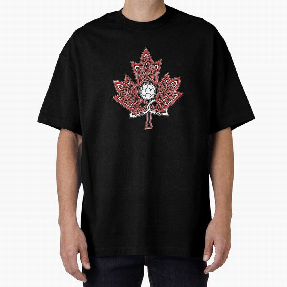 Interwoven Maple Leaf Canada Soccer 2026 T-Shirt_83135197 Classic T-Shirt Discover Match Day Hype around FIFA World Cup 2026, Messi, Brazil, Portugal and Argentina, Fan Favorite Moments, National Team Passion, Big Match Drama and Soccer History;
