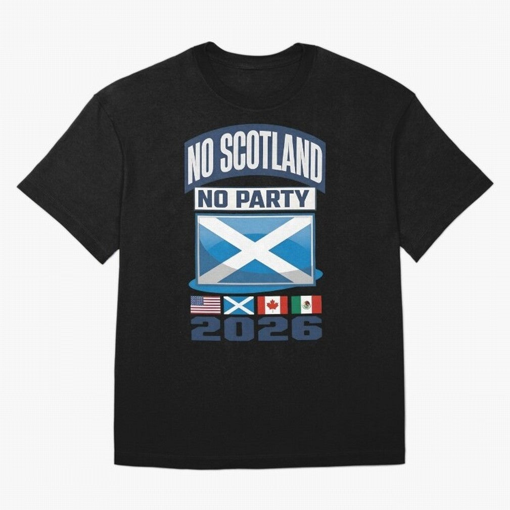Scotland 2026 World Cup Football Fan Design Classic T-Shirt Represent Football Lovers during FIFA World Cup 2026 for Fans of CR7 and Brazil, Portugal and Argentina, Bringing Sports Nostalgia, International Competition, Famous Players and