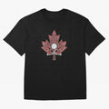 Interwoven Maple Leaf Canada Soccer 2026 T-Shirt_83135197 Classic T-Shirt Carry National Pride through FIFA World Cup 2026 USA Canada Mexico Driven by Cristiano Ronaldo, Haaland and CR7, Spain and Netherlands Energy, Retro Football Energy, Iconic