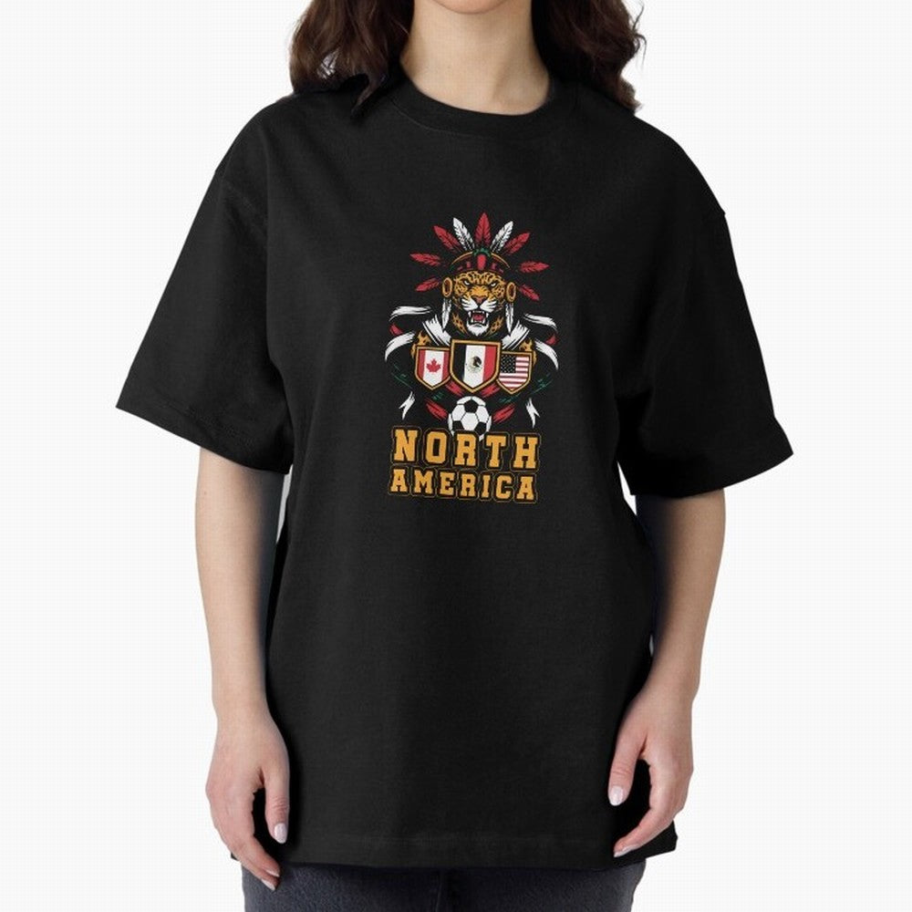 North America Jaguar Spirit Cup 2026 T-Shirt_82737634 Classic T-Shirt Spotlight Match Day Hype around FIFA World Cup 2026, Haaland, Germany, Match Day Excitement, Supporter Culture, Golden Goals and Global Football Passion; Perfect for People Who