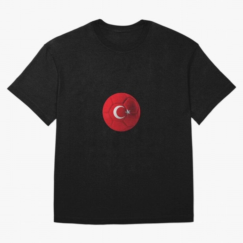 Turkey Football Classic T-Shirt Step into Global Football Passion for FIFA World Cup 2026 USA Canada Mexico, Highlighting Cristiano Ronaldo, Haaland and CR7, Argentina, France and Brazil, Football History, Final Match Energy, Crowd Noise and Once
