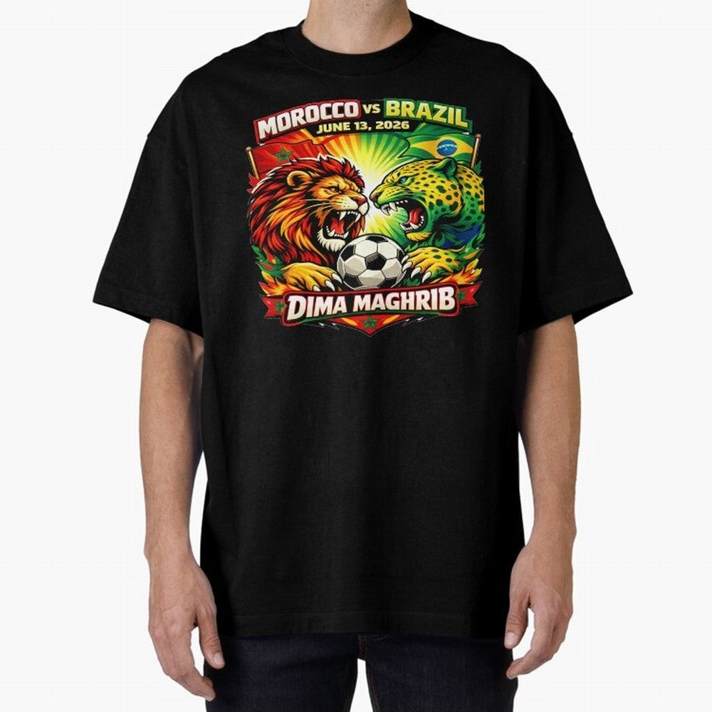 World Cup 2026, Dima Maghrib, June 13, 2026, We Are Morocco, Go Morocco, Morocco vs Brazil, Morocco World Cup 2026, World Morocco, Maghrib Classic T-Shirt Celebrate Fan Favorites in FIFA World Cup 2026 USA Canada Mexico for Fans of Cristiano