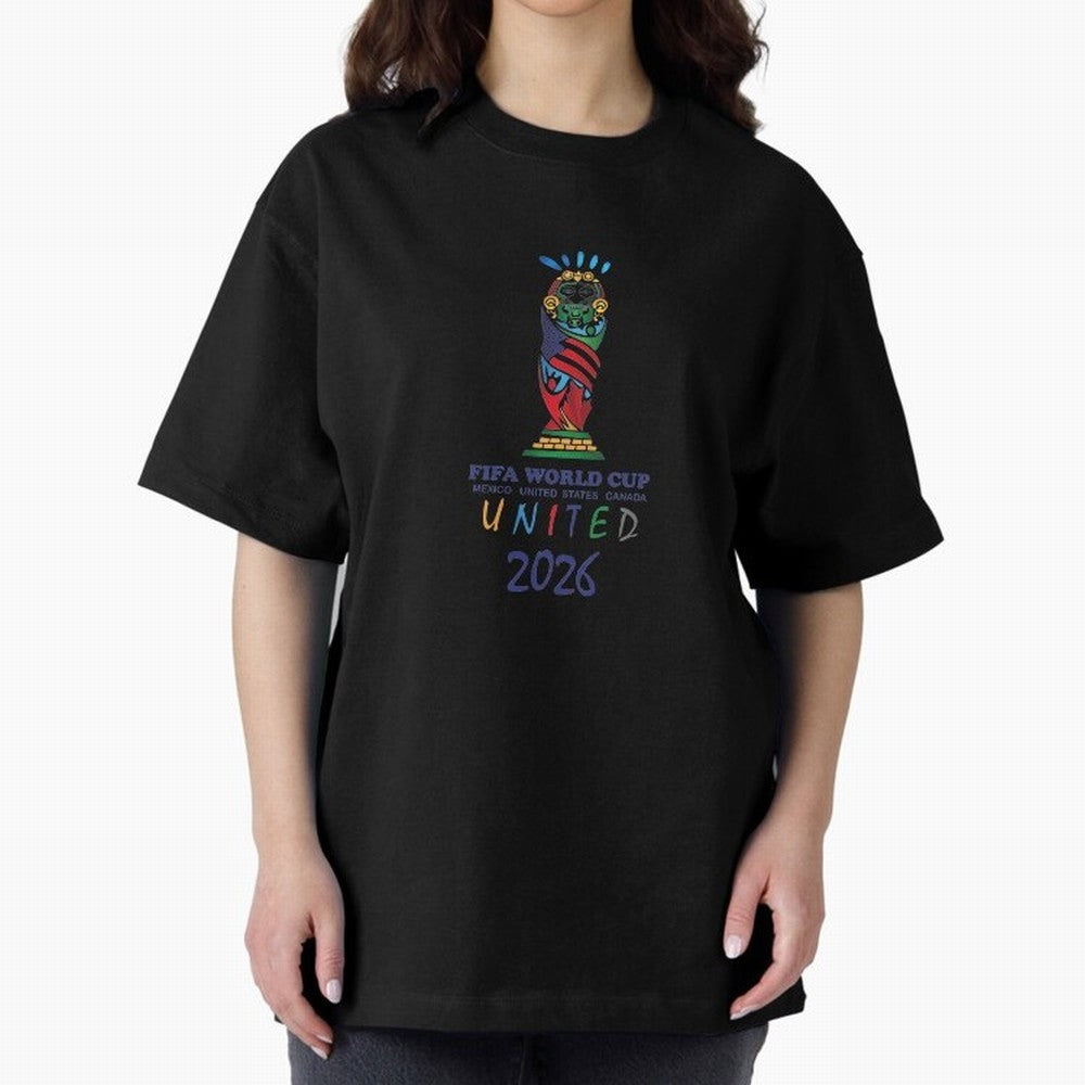 FIFA World Cup United 2026 T-Shirt_87162100 Classic T-Shirt Celebrate Rivalries and Pride in Global Football Passion for FIFA World Cup 2026 Group Stage, with CR7 and Messi, England and Germany, Championship Spirit, Famous Goals, Roaring Crowds and