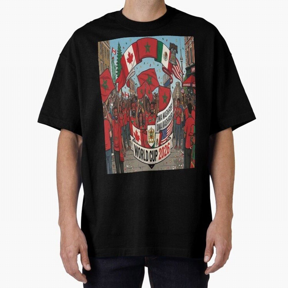 Morocco World Cup 2026 Classic T-Shirt Keep the Match Day Mood of Global Football Passion for FIFA World Cup 2026 Group Stage, with Neymar, Haaland and Cristiano Ronaldo, England and Germany, Game Day Rituals, Football Legends, Country Pride and