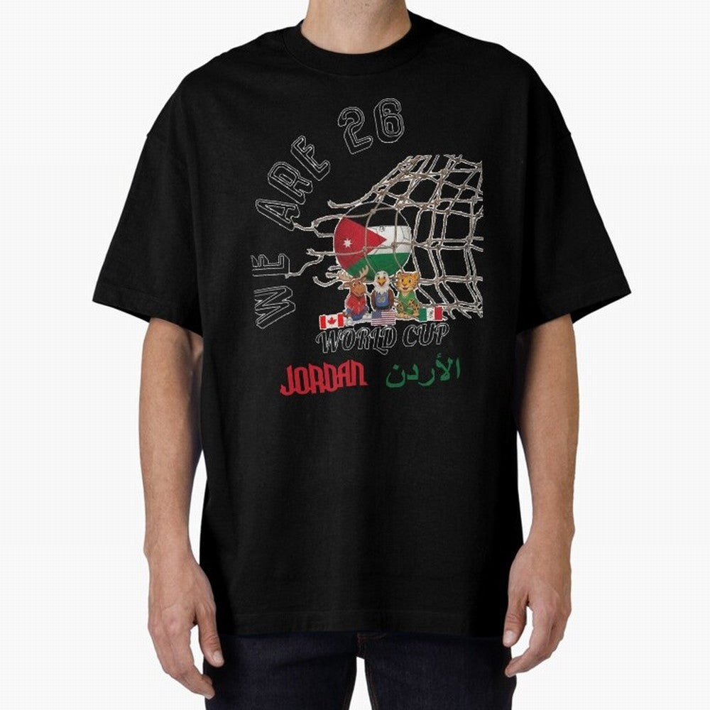 World cup 26 - Jordan Classic T-Shirt Celebrate Football Heritage in the FIFA World Cup 2026 Journey through Mbappe Highlights, Spain and Netherlands Pride, Football History, Final Match Energy, Crowd Noise and Once in a Lifetime Moments; Perfect