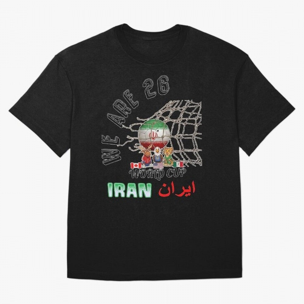 World cup 26 - Iran Classic T-Shirt Carry the Colors and Pride of the FIFA World Cup 2026 USA Canada Mexico Journey through Cristiano Ronaldo Highlights, Spain Pride, Fan Favorite Moments, National Team Passion, Big Match Drama and Soccer History;