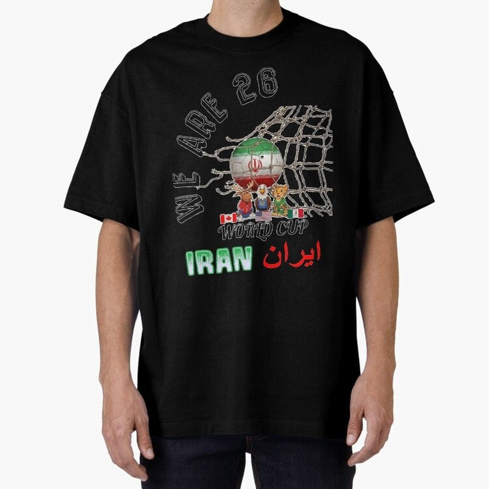 World cup 26 - Iran Classic T-Shirt Carry the Colors and Pride of the FIFA World Cup 2026 USA Canada Mexico Journey through Cristiano Ronaldo Highlights, Spain Pride, Fan Favorite Moments, National Team Passion, Big Match Drama and Soccer History;
