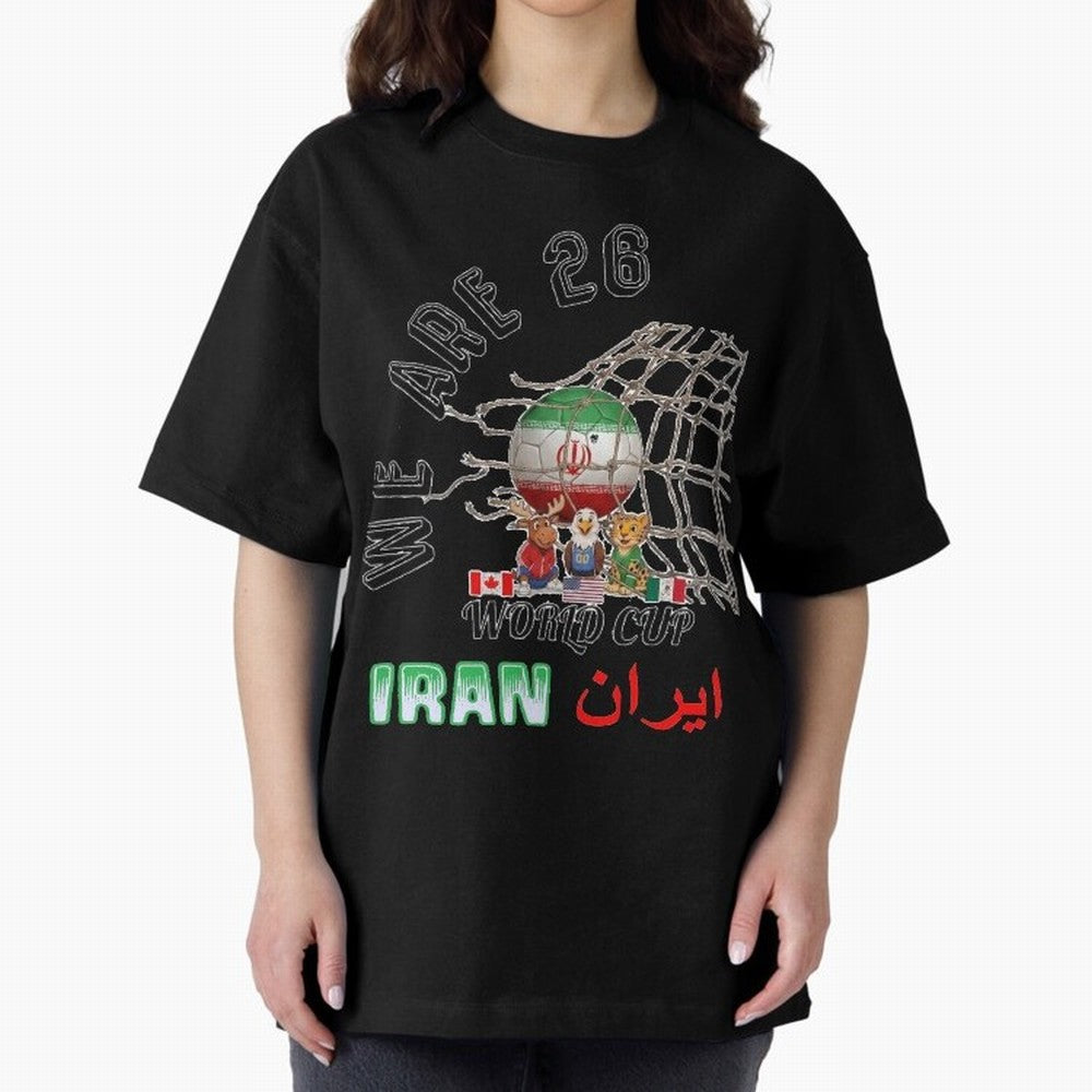 World cup 26 - Iran Classic T-Shirt Carry the Colors and Pride of the FIFA World Cup 2026 USA Canada Mexico Journey through Cristiano Ronaldo Highlights, Spain Pride, Fan Favorite Moments, National Team Passion, Big Match Drama and Soccer History;