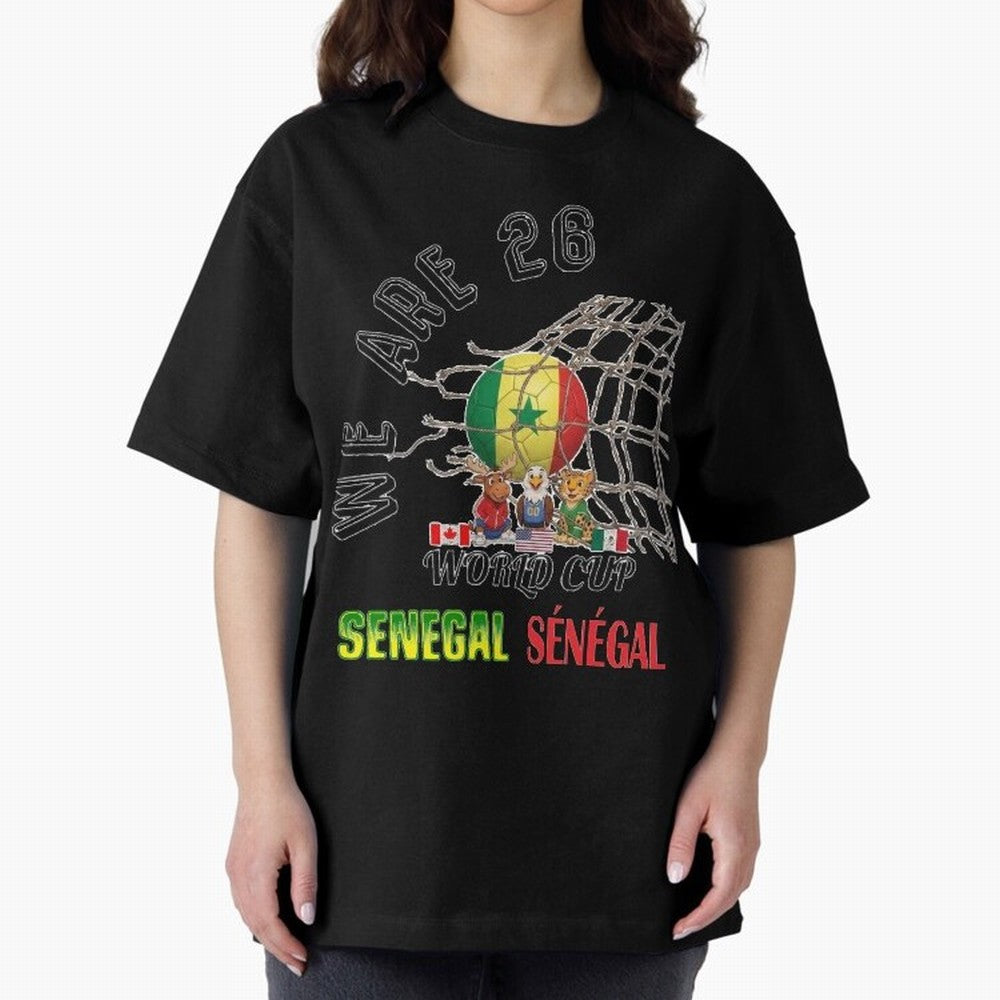 World cup 26 - Senegal Classic T-Shirt Bring Retro Soccer Energy to FIFA World Cup 2026 Group Stage Spirit, Capturing England, Neymar, Classic Soccer Heritage, Championship Pressure, Fan Loyalty and International Pride; Great for Watch Parties,