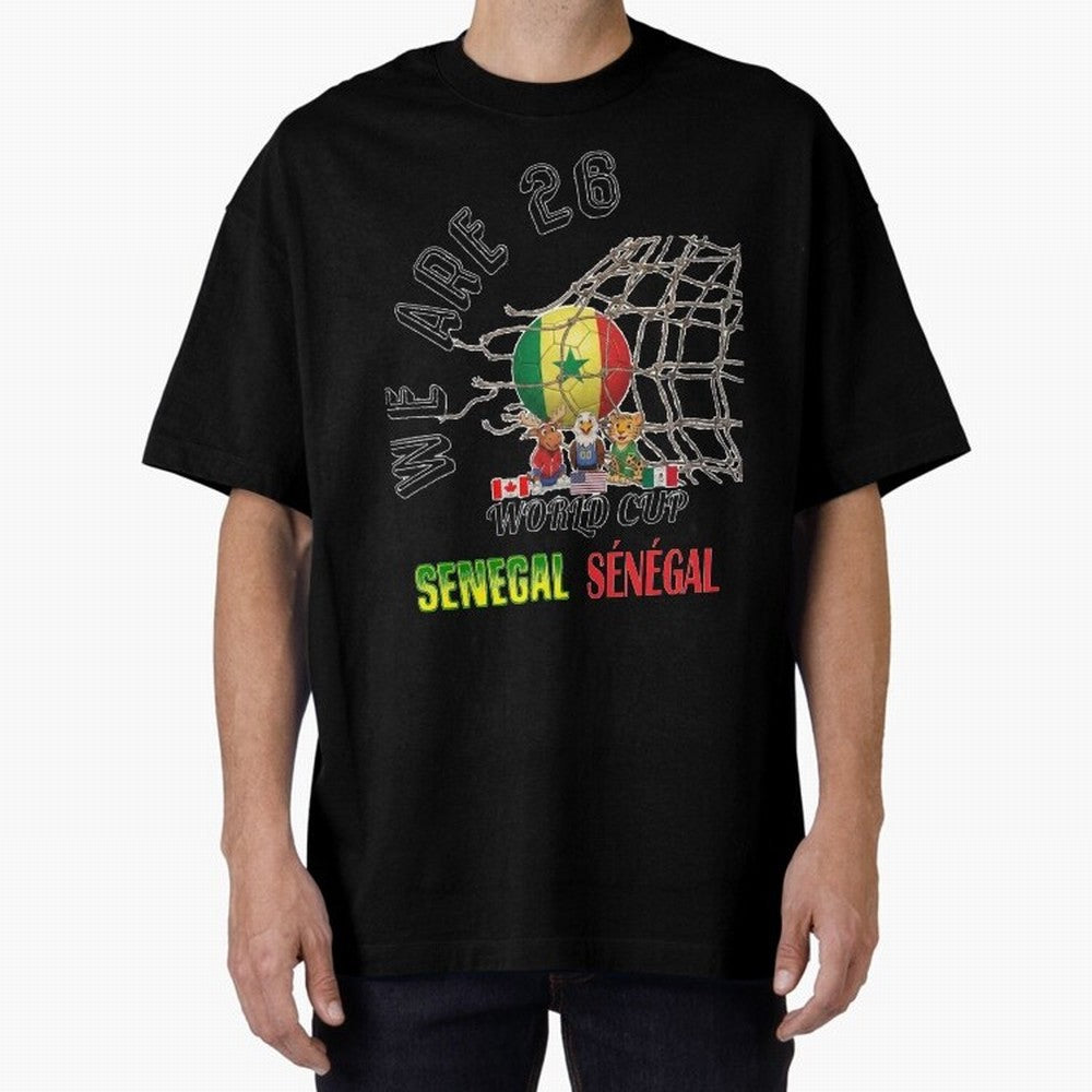 World cup 26 - Senegal Classic T-Shirt Bring Retro Soccer Energy to FIFA World Cup 2026 Group Stage Spirit, Capturing England, Neymar, Classic Soccer Heritage, Championship Pressure, Fan Loyalty and International Pride; Great for Watch Parties,