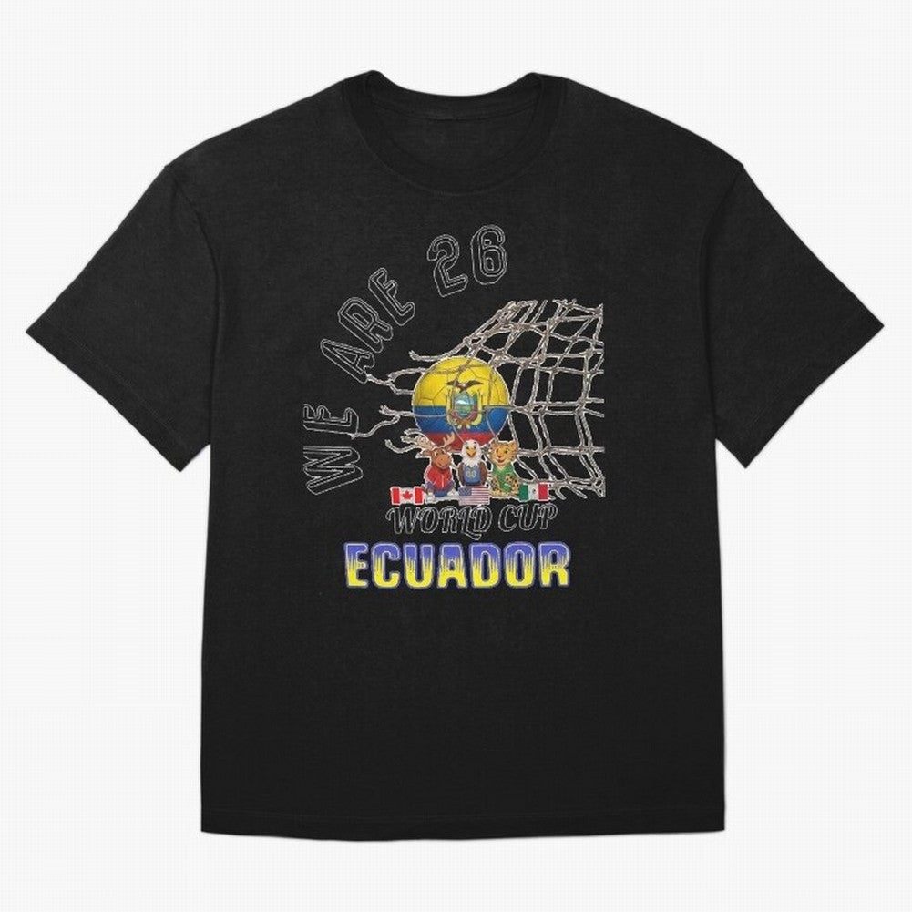 World cup 26 - Ecuador Classic T-Shirt Turn Up for Global Football Passion for FIFA World Cup 2026 Group Stage, Built around Messi, Neymar and Mbappe, Brazil, Portugal and Argentina, Stadium Memories, Football Loyalty, International Chants and