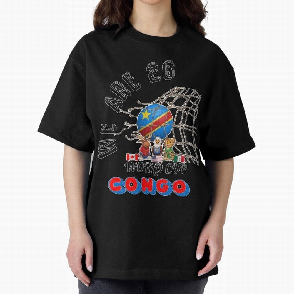 World cup 26 - Congo Classic T-Shirt Celebrate the Road through FIFA World Cup 2026 Group Stage for Fans of Mbappe and Neymar and Spain, Bringing Football Passion, Legendary Performances, Festival Vibes and Supporter Community; Perfect for People