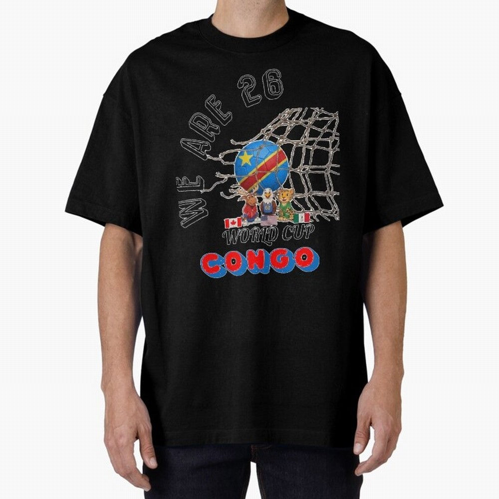 World cup 26 - Congo Classic T-Shirt Celebrate the Road through FIFA World Cup 2026 Group Stage for Fans of Mbappe and Neymar and Spain, Bringing Football Passion, Legendary Performances, Festival Vibes and Supporter Community; Perfect for People