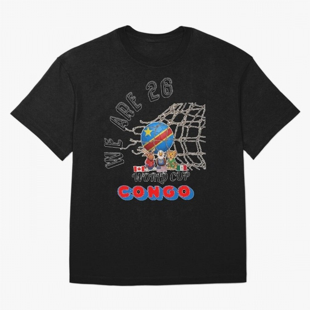 World cup 26 - Congo Classic T-Shirt Celebrate the Road through FIFA World Cup 2026 Group Stage for Fans of Mbappe and Neymar and Spain, Bringing Football Passion, Legendary Performances, Festival Vibes and Supporter Community; Perfect for People