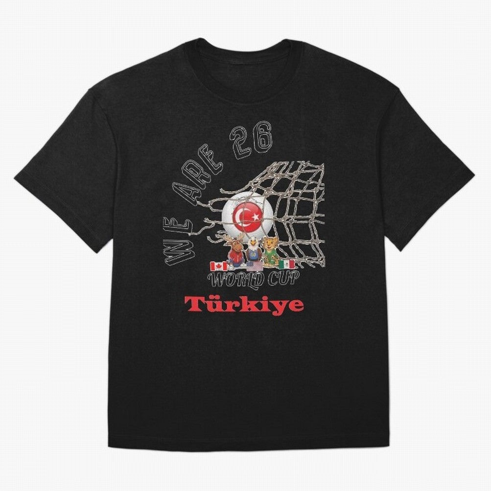 World cup 26 - Turkiye Classic T-Shirt Turn Every Weekend Toward Match Day Hype around FIFA World Cup 2026, CR7, England and Germany, Championship Spirit, Famous Goals, Roaring Crowds and International Football Unity; Great for Supporters Who Love