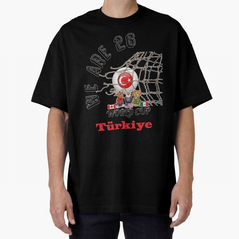World cup 26 - Turkiye Classic T-Shirt Turn Every Weekend Toward Match Day Hype around FIFA World Cup 2026, CR7, England and Germany, Championship Spirit, Famous Goals, Roaring Crowds and International Football Unity; Great for Supporters Who Love