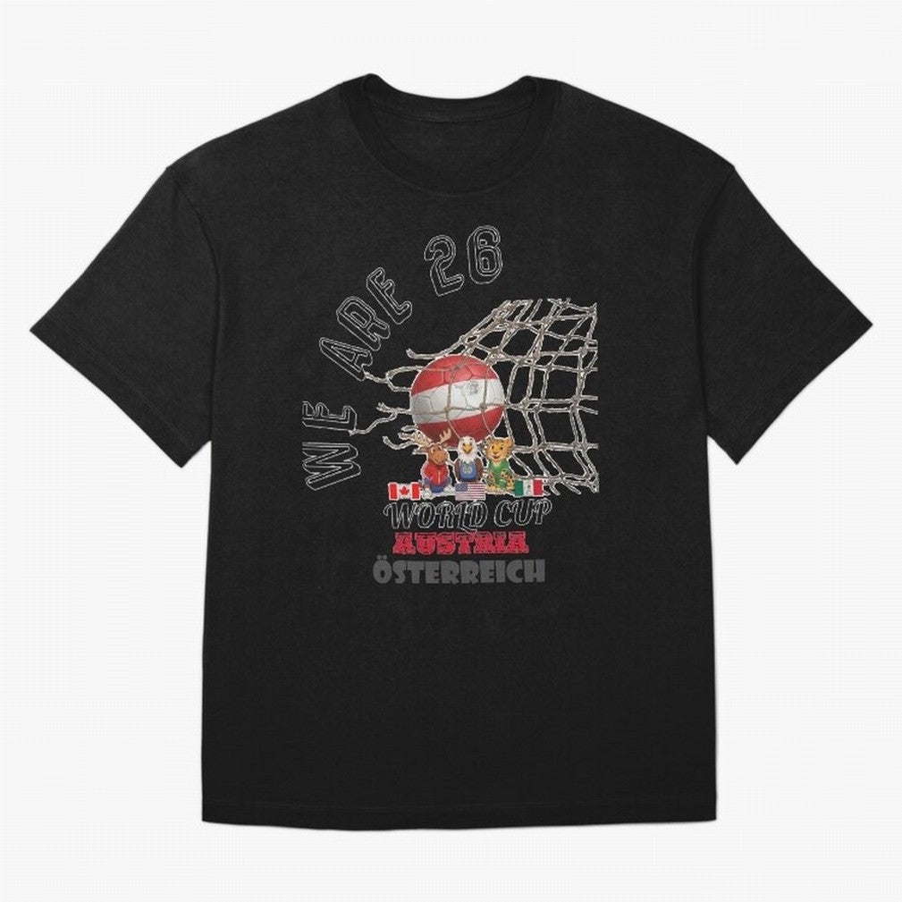 World cup 26 - Austria Classic T-Shirt Upgrade Match Day Hype around FIFA World Cup 2026, Mbappe and Neymar, Argentina, Retro Football Energy, Iconic Rivalries, Trophy Chase Drama and Stadium Atmosphere; Ideal for Football Dads, Football Moms,