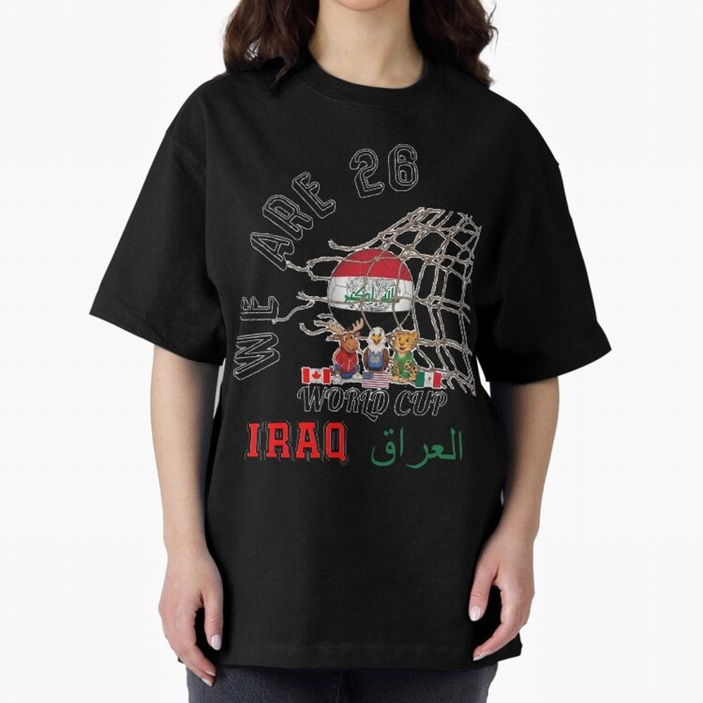 World cup 26 - Iraq Classic T-Shirt Elevate FIFA World Cup 2026 Group Stage Built around Cristiano Ronaldo, Haaland and CR7, Brazil Energy, Tournament Hype, Historic Matchups, Family Viewing Parties and Global Sports Pride; Ideal for Passionate