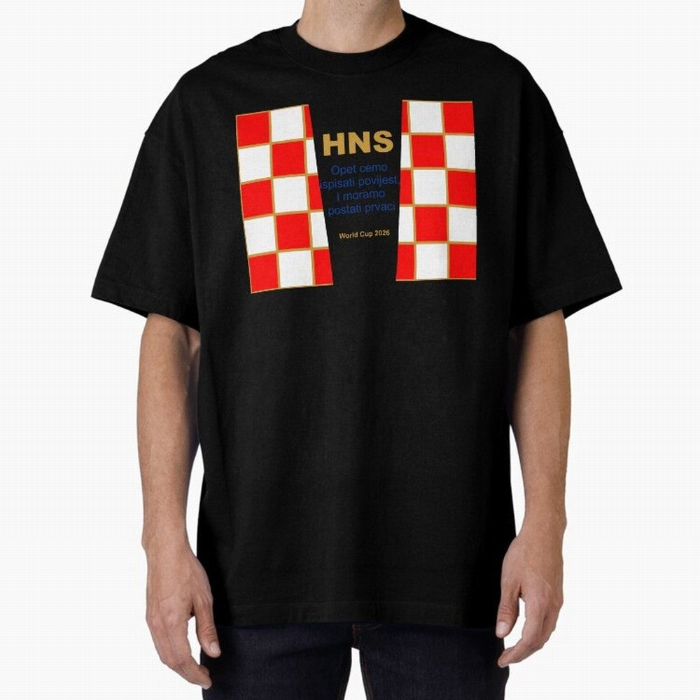 Croatia jersey with motto gold Classic T-Shirt Feel International Energy from Global Football Passion for FIFA World Cup 2026, Driven by Cristiano Ronaldo, Haaland and CR7, France, Stadium Memories, Football Loyalty, International Chants and
