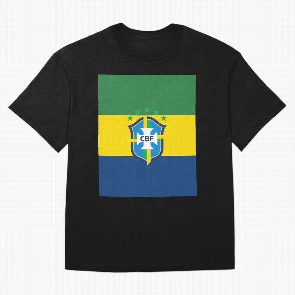 Brazil | 2026 World Cup Fan Apparel Classic T-Shirt Cheer through Every Moment of Global Football Passion for FIFA World Cup 2026 USA Canada Mexico, Connected to Cristiano Ronaldo, England, France and Netherlands, Vintage Soccer Flavor, Modern