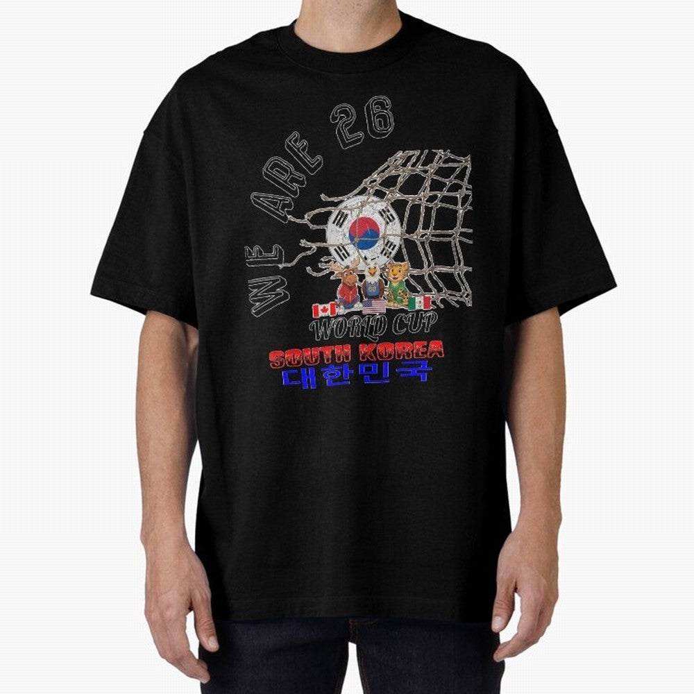 World cup 26 - South Korea Classic T-Shirt Build FIFA World Cup 2026 Group Stage Spirit, with Brazil, Cristiano Ronaldo, Haaland and CR7, Retro Football Energy, Iconic Rivalries, Trophy Chase Drama and Stadium Atmosphere; Built for Supporters