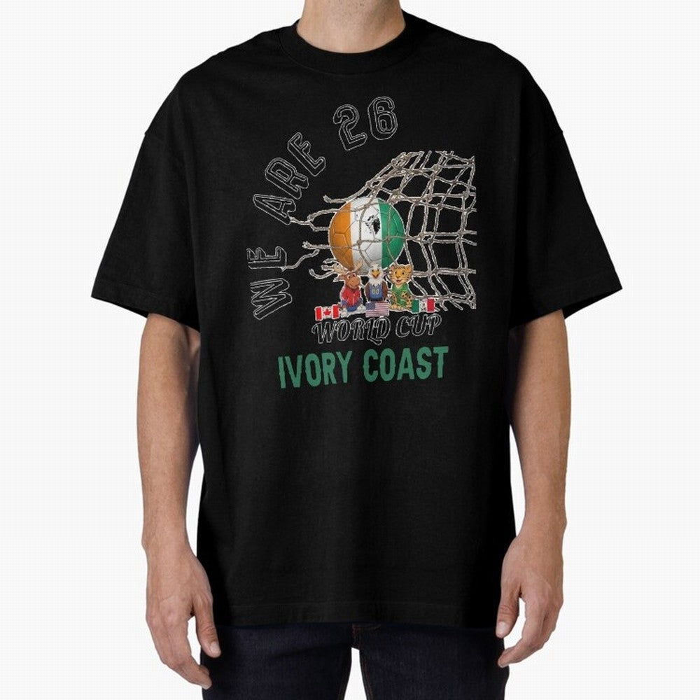 World cup 26 - Ivory Coast Classic T-Shirt Join the Countdown to Match Day Hype around FIFA World Cup 2026 USA Canada Mexico, Haaland, England and Germany, Soccer Culture, Superstar Moments, National Team Dreams and Competitive Fire; Ideal for