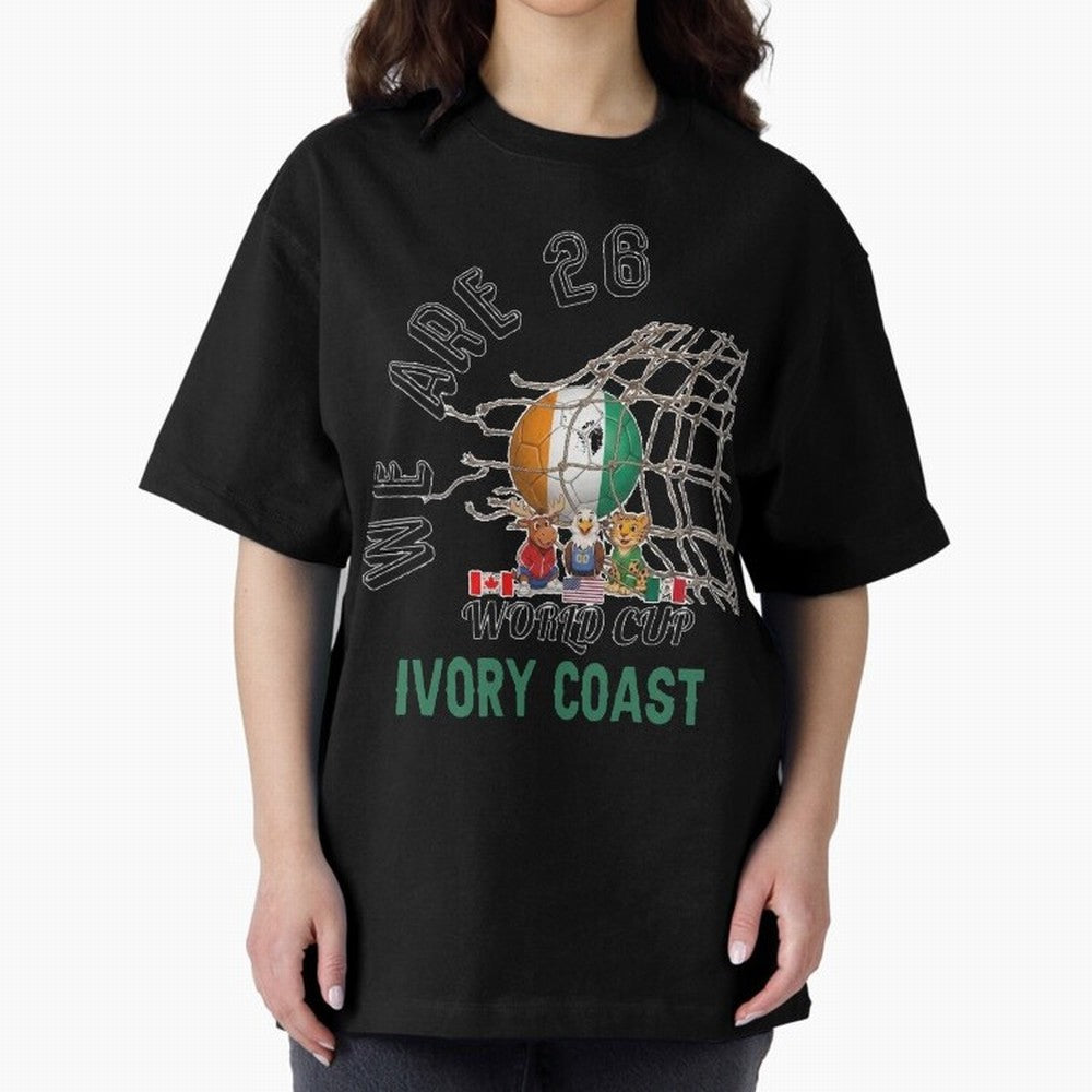 World cup 26 - Ivory Coast Classic T-Shirt Join the Countdown to Match Day Hype around FIFA World Cup 2026 USA Canada Mexico, Haaland, England and Germany, Soccer Culture, Superstar Moments, National Team Dreams and Competitive Fire; Ideal for