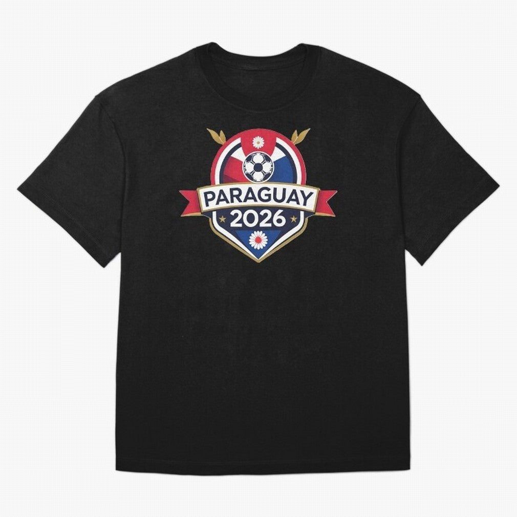 Paraguay WC2026 Classic T-Shirt Fuel FIFA World Cup 2026 Group Stage Driven by CR7, France and Portugal Energy, Worldwide Fan Energy, Dramatic Goals, Stadium Lights and Championship Celebrations; Ideal for Fans Who Follow Messi, Cristiano Ronaldo,