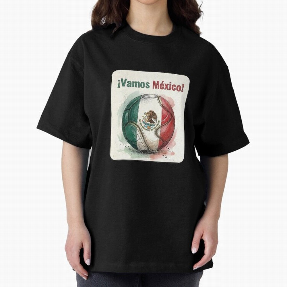 Vamos Mexico Soccer Ball Flag | Mexican Football Fan Graphic Tee Classic T-Shirt Feel the Heartbeat of the FIFA World Cup 2026 Group Stage Journey through Cristiano Ronaldo Highlights, Netherlands Pride, Supporter Pride, Iconic Celebrations,