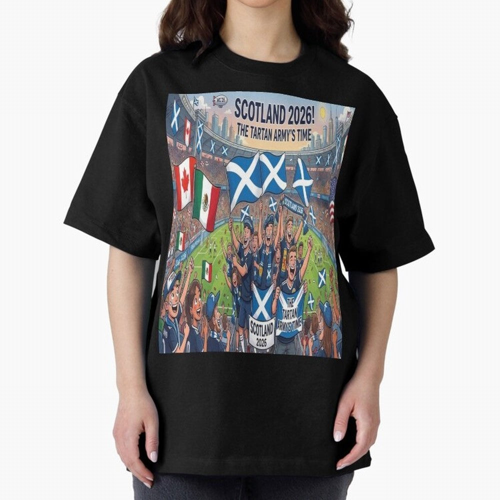 Scotland World Cup 2026 - Stadium Classic T-Shirt Live for the Drama of FIFA World Cup 2026 Spirit, Celebrating Brazil, CR7, Fan Favorite Moments, National Team Passion, Big Match Drama and Soccer History; Perfect for Supporters Who Want Bold
