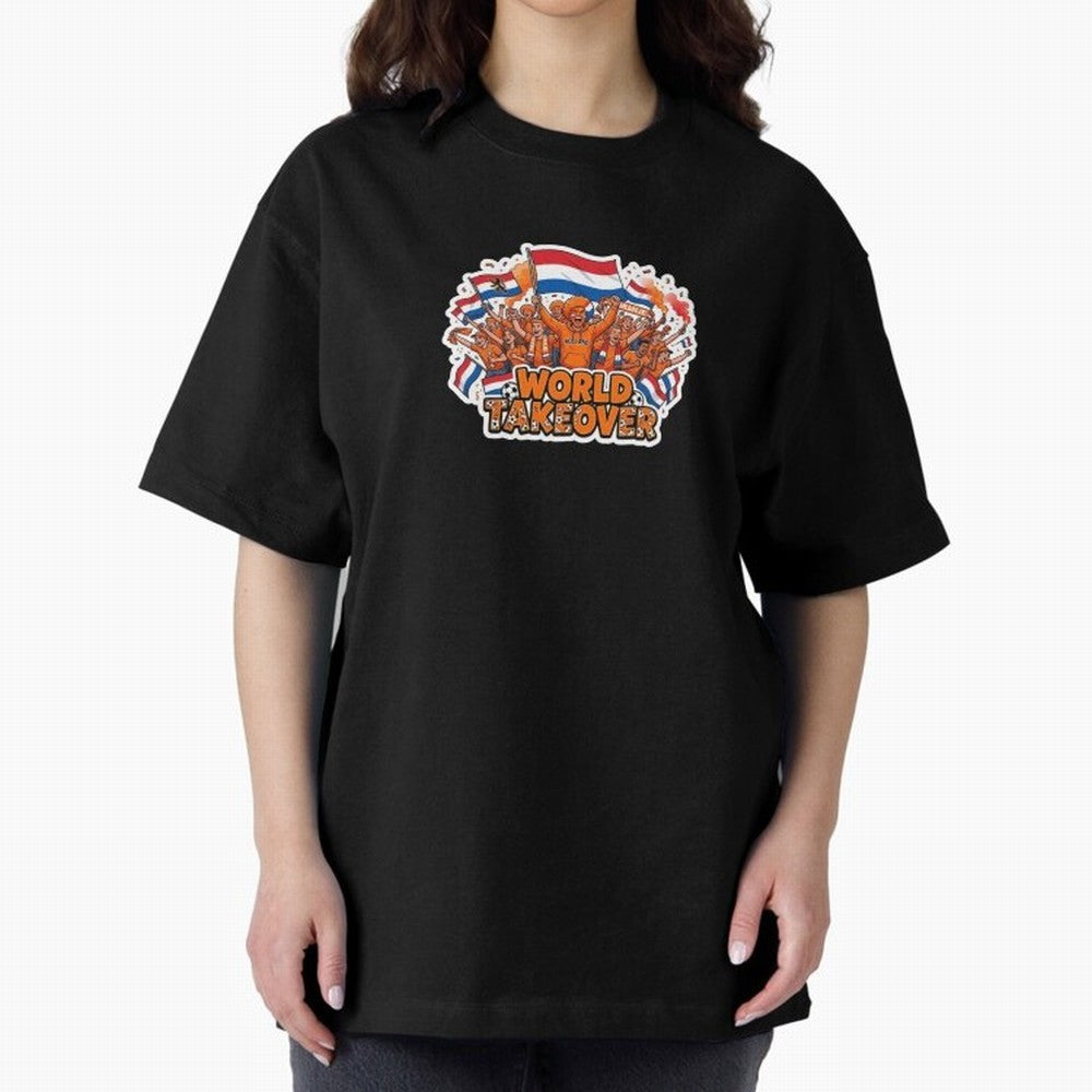 Netherlands Soccer Fans Orange Power Sticker 2026 Football Supporters Classic T-Shirt Join the FIFA World Cup 2026 USA Canada Mexico Journey through Cristiano Ronaldo, Haaland and CR7 Highlights, Portugal Pride, Vintage Soccer Flavor, Modern
