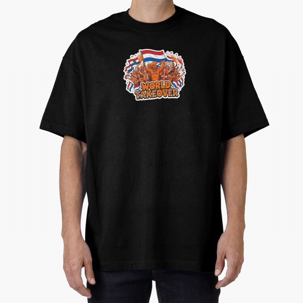 Netherlands Soccer Fans Orange Power Sticker 2026 Football Supporters Classic T-Shirt Join the FIFA World Cup 2026 USA Canada Mexico Journey through Cristiano Ronaldo, Haaland and CR7 Highlights, Portugal Pride, Vintage Soccer Flavor, Modern