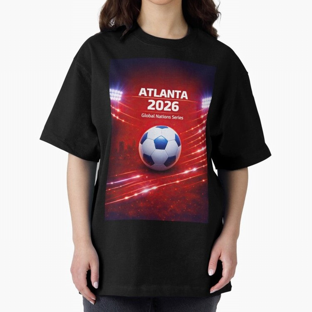 Atlanta Global Nations Series 2026 - Soccer aka Football Classic T-Shirt Celebrate Fan Culture around Global Football Passion for FIFA World Cup 2026, Celebrating CR7, Germany, Classic Soccer Heritage, Championship Pressure, Fan Loyalty and