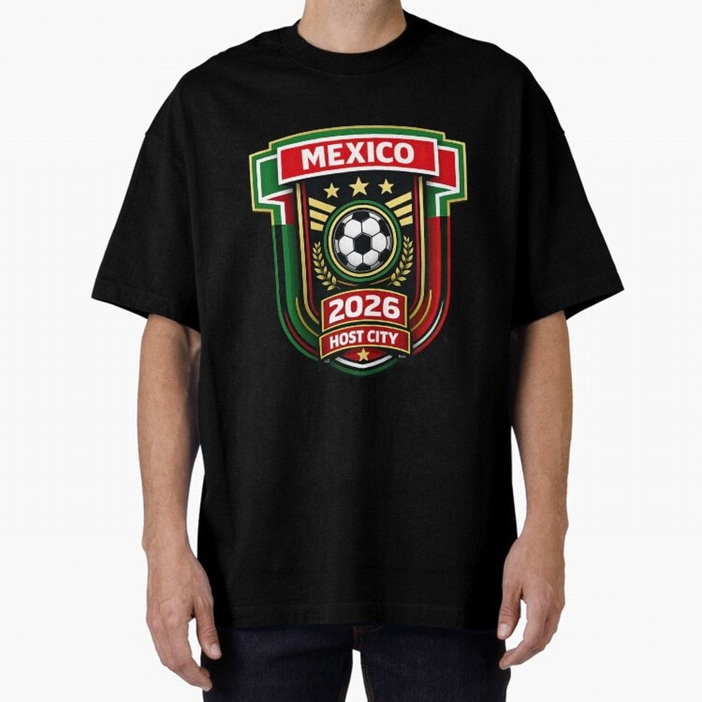 Mexico 2026 World Cup Host City Logo Classic T-Shirt Make Game Day About the FIFA World Cup 2026 USA Canada Mexico Journey through Mbappe and Neymar Highlights, Argentina Pride, Football History, Final Match Energy, Crowd Noise and Once in a