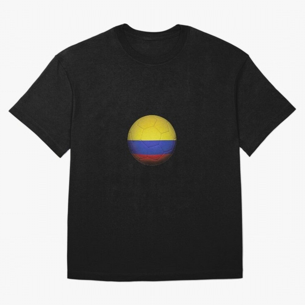 Colombia Ball Classic T-Shirt Support Iconic Players in FIFA World Cup 2026 Spirit, Built around Argentina, France and Brazil, Neymar, Haaland and Cristiano Ronaldo, Football Passion, Legendary Performances, Festival Vibes and Supporter Community;