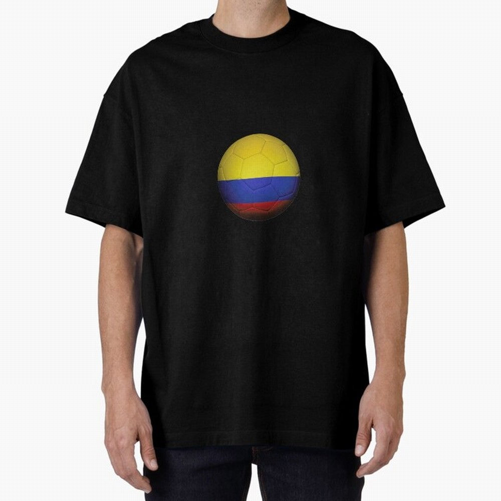 Colombia Ball Classic T-Shirt Support Iconic Players in FIFA World Cup 2026 Spirit, Built around Argentina, France and Brazil, Neymar, Haaland and Cristiano Ronaldo, Football Passion, Legendary Performances, Festival Vibes and Supporter Community;