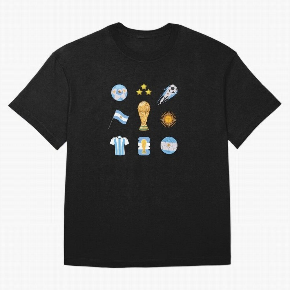 Argentina World Cup Champion 2026 Classic T-Shirt Represent Fans Who Live for Match Day Hype around FIFA World Cup 2026 Group Stage, Mbappe, Portugal, Football Passion, Legendary Performances, Festival Vibes and Supporter Community; Great for Watch