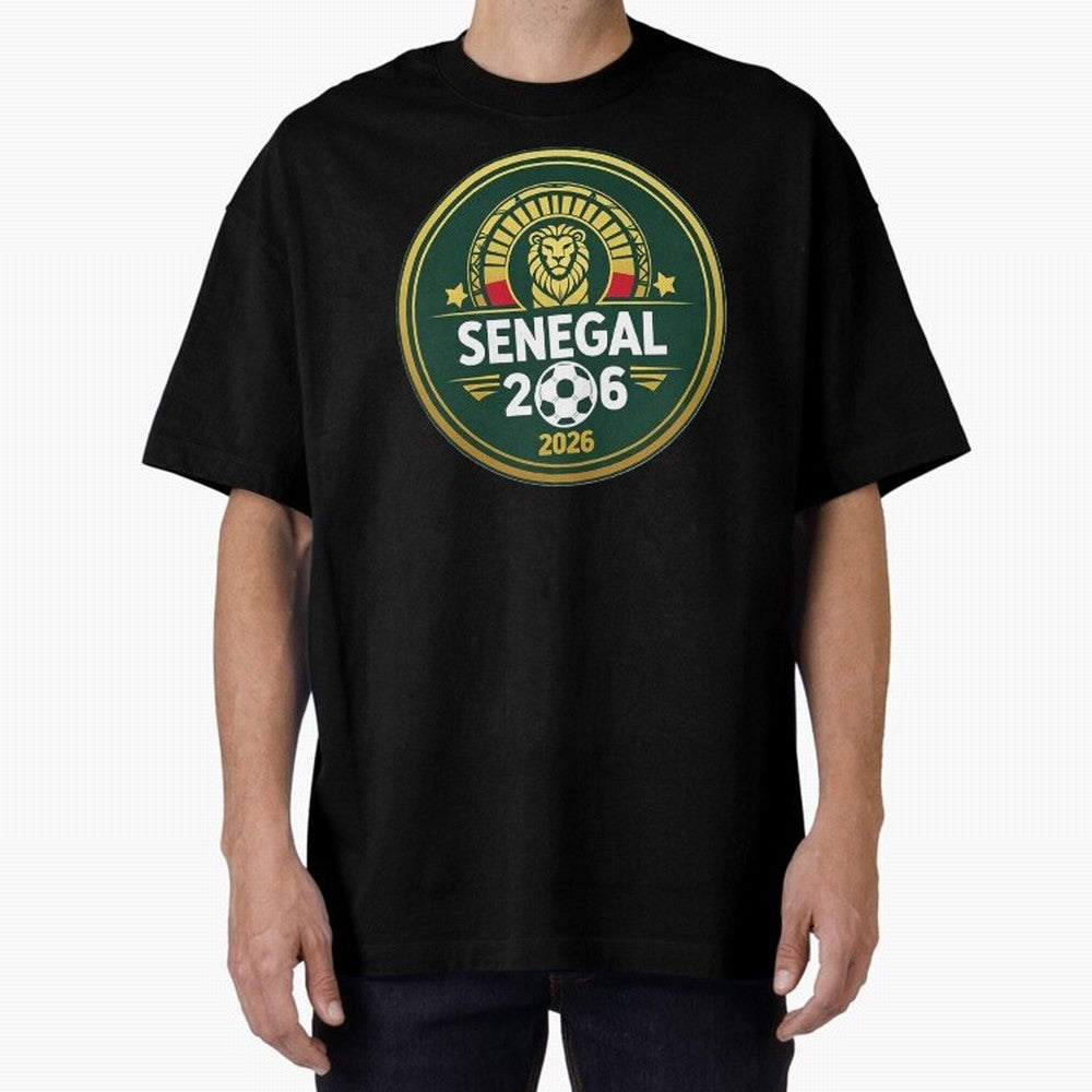 Senegal WC 2026 Classic T-Shirt Cheer for Match Day Hype around FIFA World Cup 2026 USA Canada Mexico, Mbappe and Neymar, Argentina and Brazil, Football Passion, Legendary Performances, Festival Vibes and Supporter Community; Ideal for Football