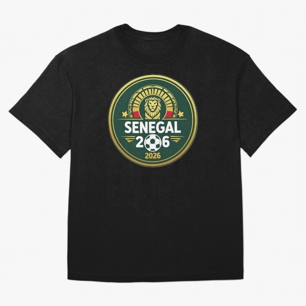 Senegal WC 2026 Classic T-Shirt Cheer for Match Day Hype around FIFA World Cup 2026 USA Canada Mexico, Mbappe and Neymar, Argentina and Brazil, Football Passion, Legendary Performances, Festival Vibes and Supporter Community; Ideal for Football