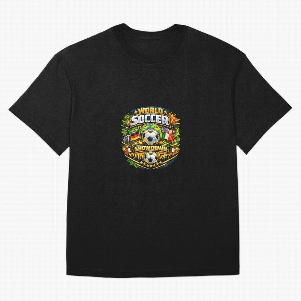 World Soccer Showdown Global Flags @ Fan Edition Classic T-Shirt Remember the FIFA World Cup 2026 Journey through CR7 Highlights, Argentina Pride, Football Passion, Legendary Performances, Festival Vibes and Supporter Community; Made for Collectors