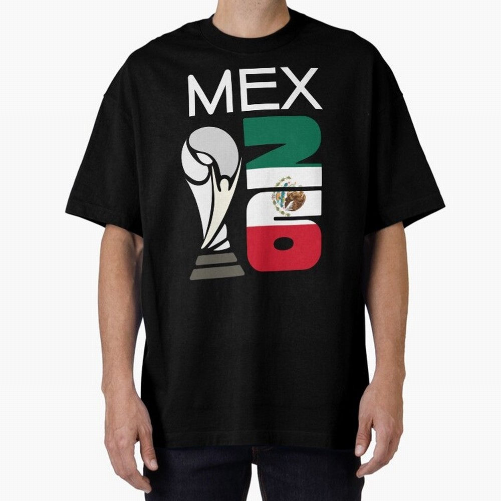 Mexico 2026 Soccer World Cup Trophy Mexican Flag Design Classic T-Shirt Bring Stadium Energy to Match Day Hype around FIFA World Cup 2026, Haaland, Germany, Soccer Culture, Superstar Moments, National Team Dreams and Competitive Fire; Ideal for