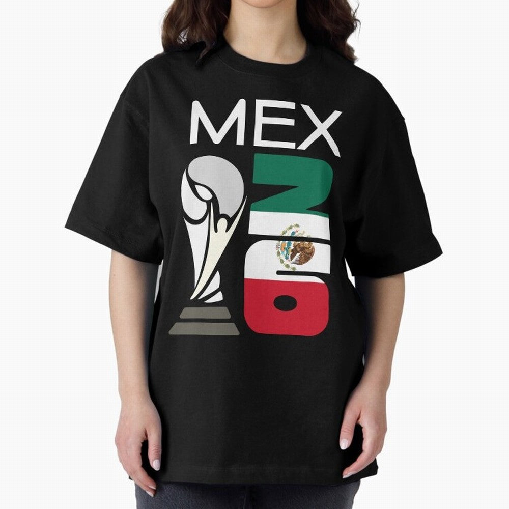 Mexico 2026 Soccer World Cup Trophy Mexican Flag Design Classic T-Shirt Bring Stadium Energy to Match Day Hype around FIFA World Cup 2026, Haaland, Germany, Soccer Culture, Superstar Moments, National Team Dreams and Competitive Fire; Ideal for