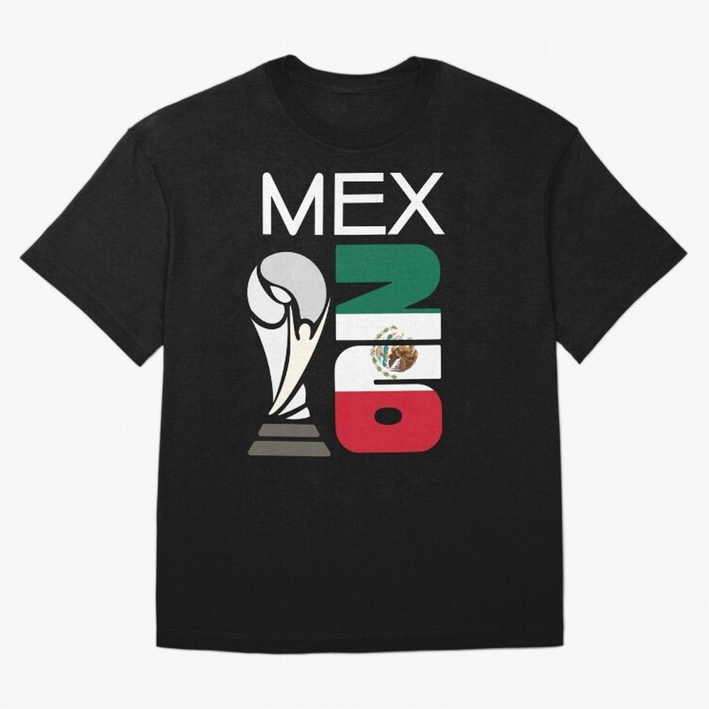 Mexico 2026 Soccer World Cup Trophy Mexican Flag Design Classic T-Shirt Bring Stadium Energy to Match Day Hype around FIFA World Cup 2026, Haaland, Germany, Soccer Culture, Superstar Moments, National Team Dreams and Competitive Fire; Ideal for